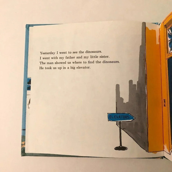 Vintage 1969 My Visit to the Dinosaurs by Aliki Science Book - Picture 9 of 16